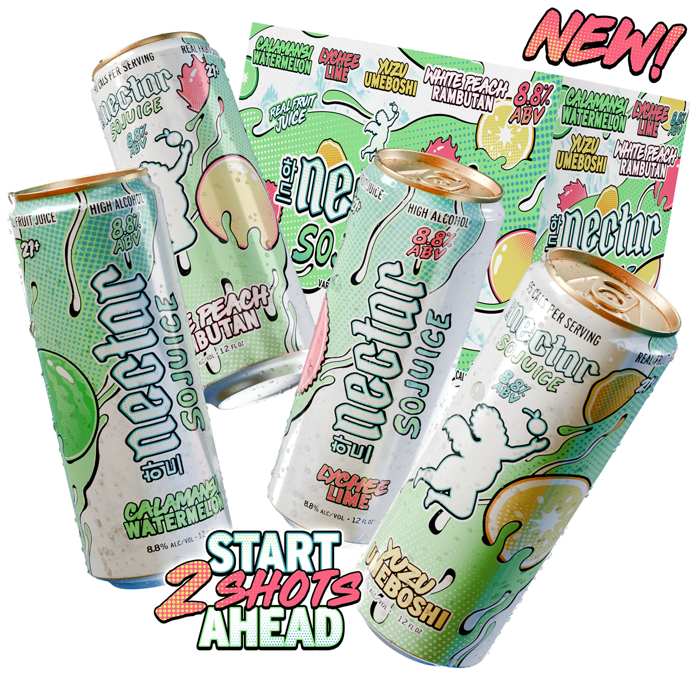 Sojuice Variety Pack